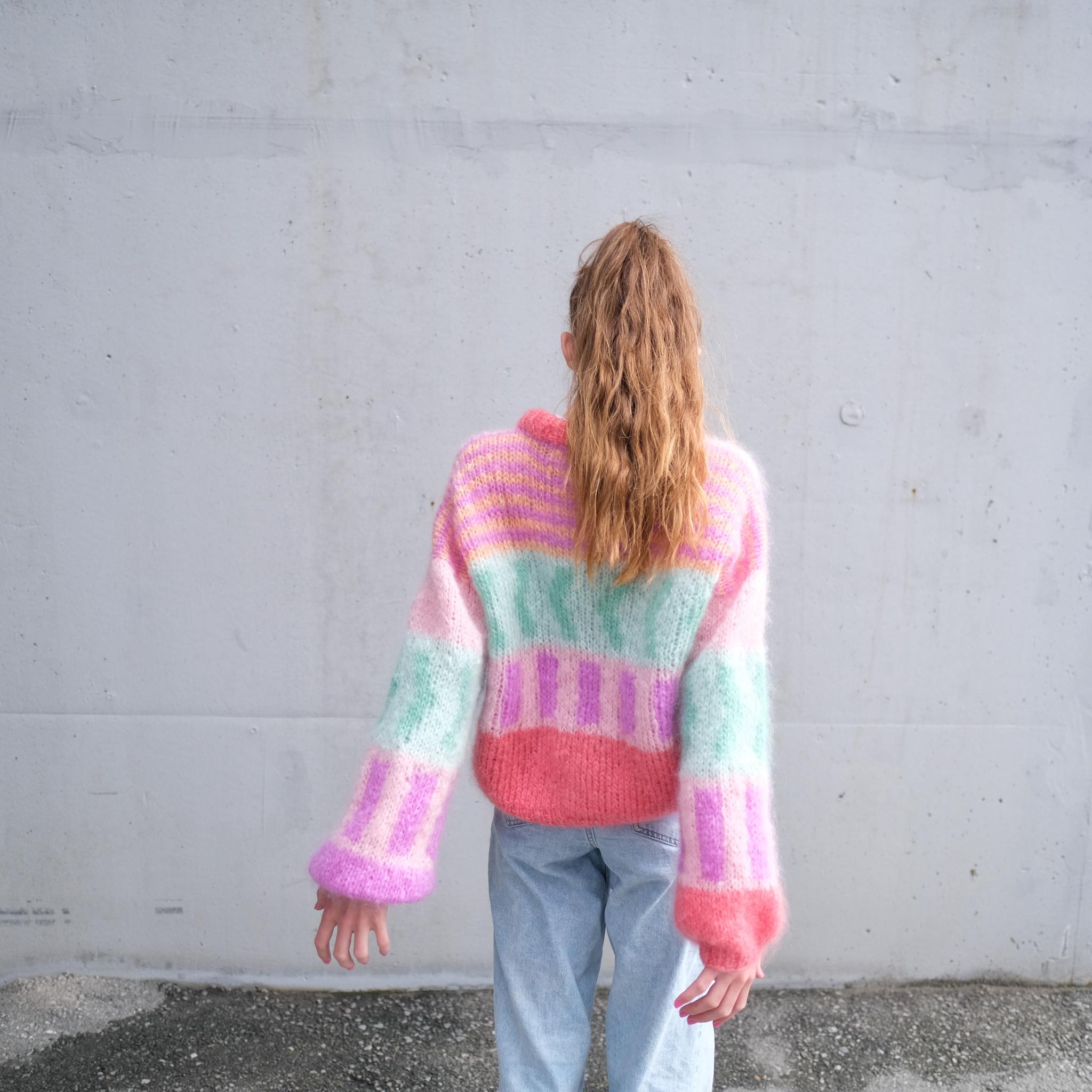 Candyfloss 80`s sweater kids