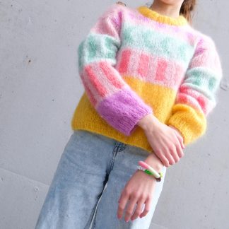 Candyfloss 80`s sweater kids