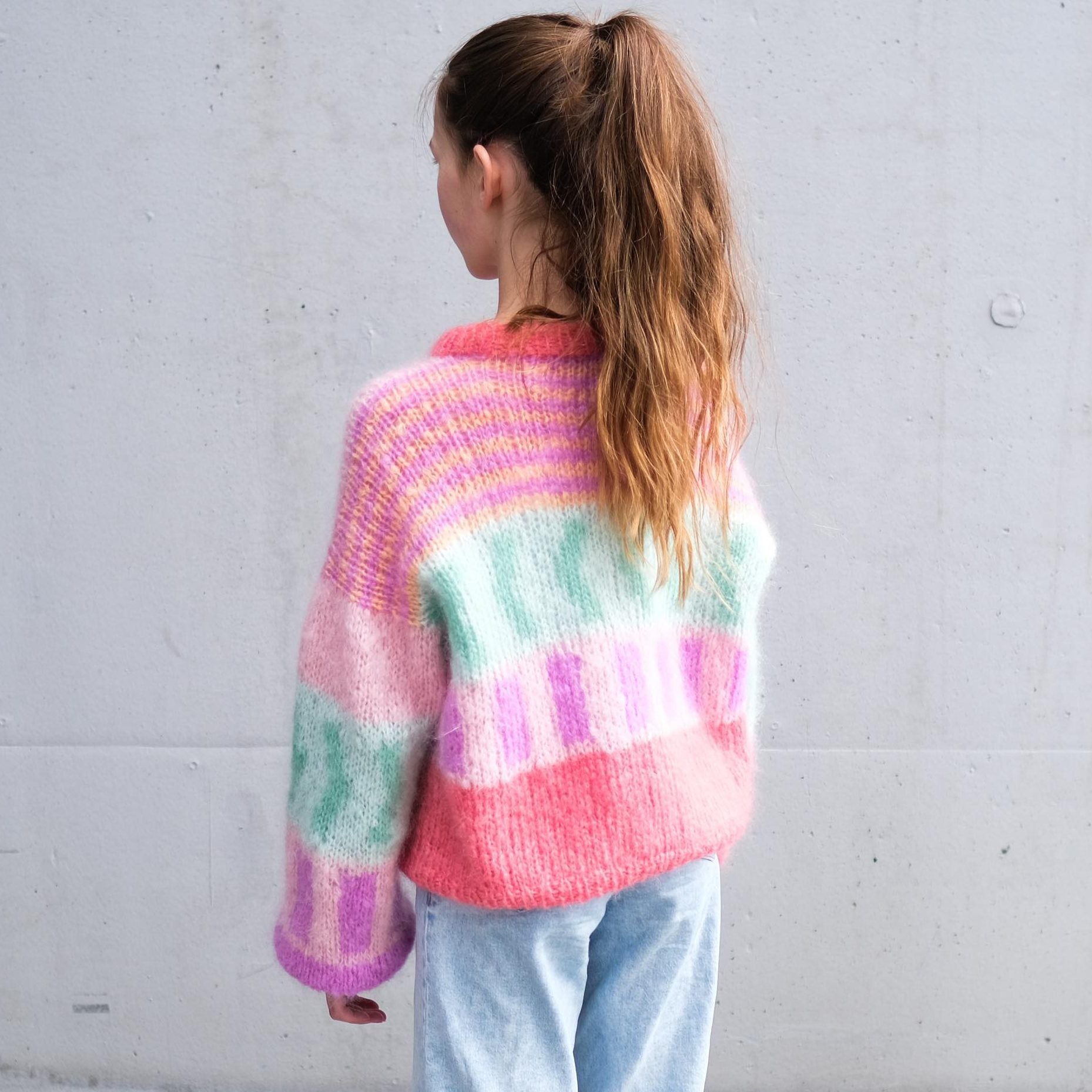 Candyfloss 80`s sweater kids