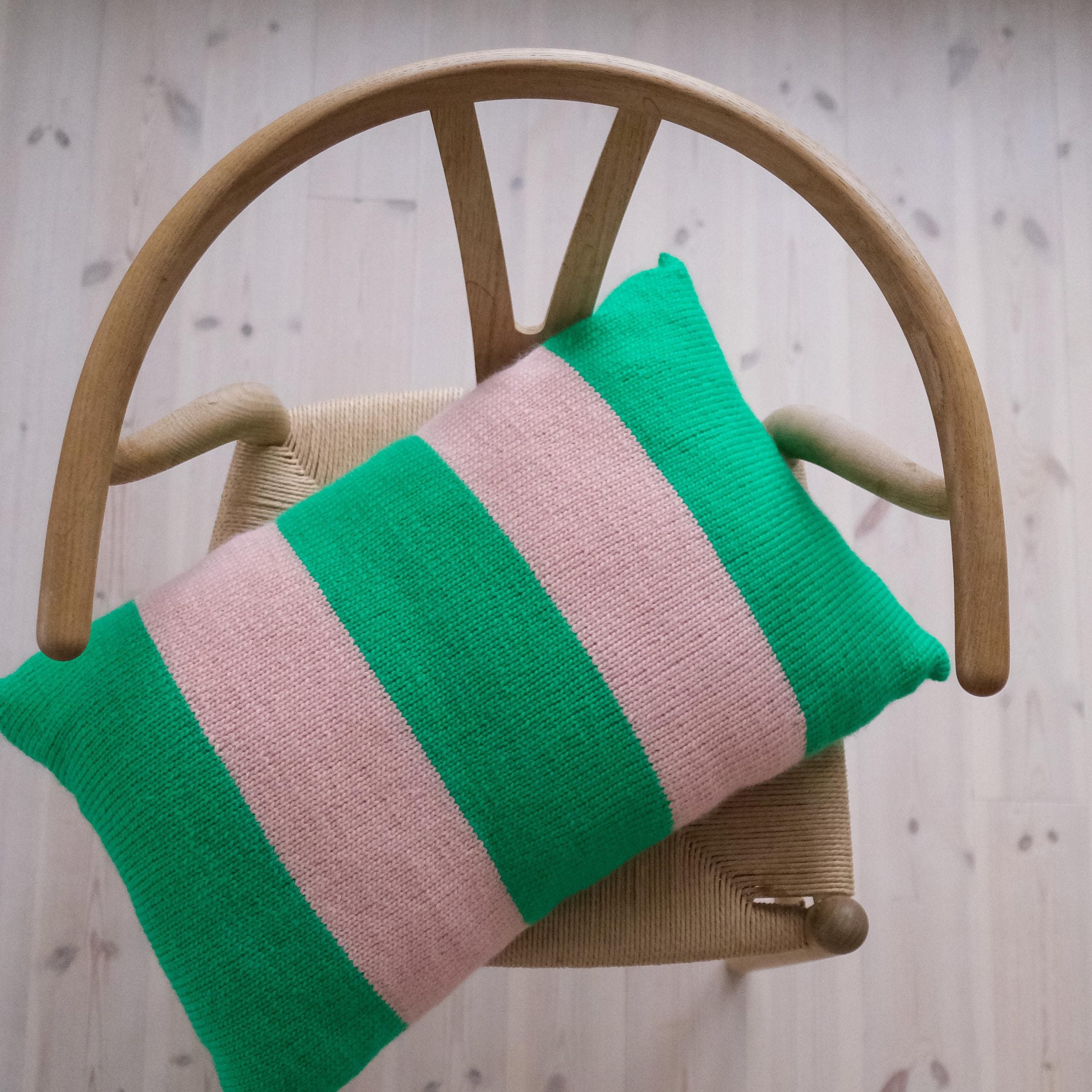 Colorblock pillow