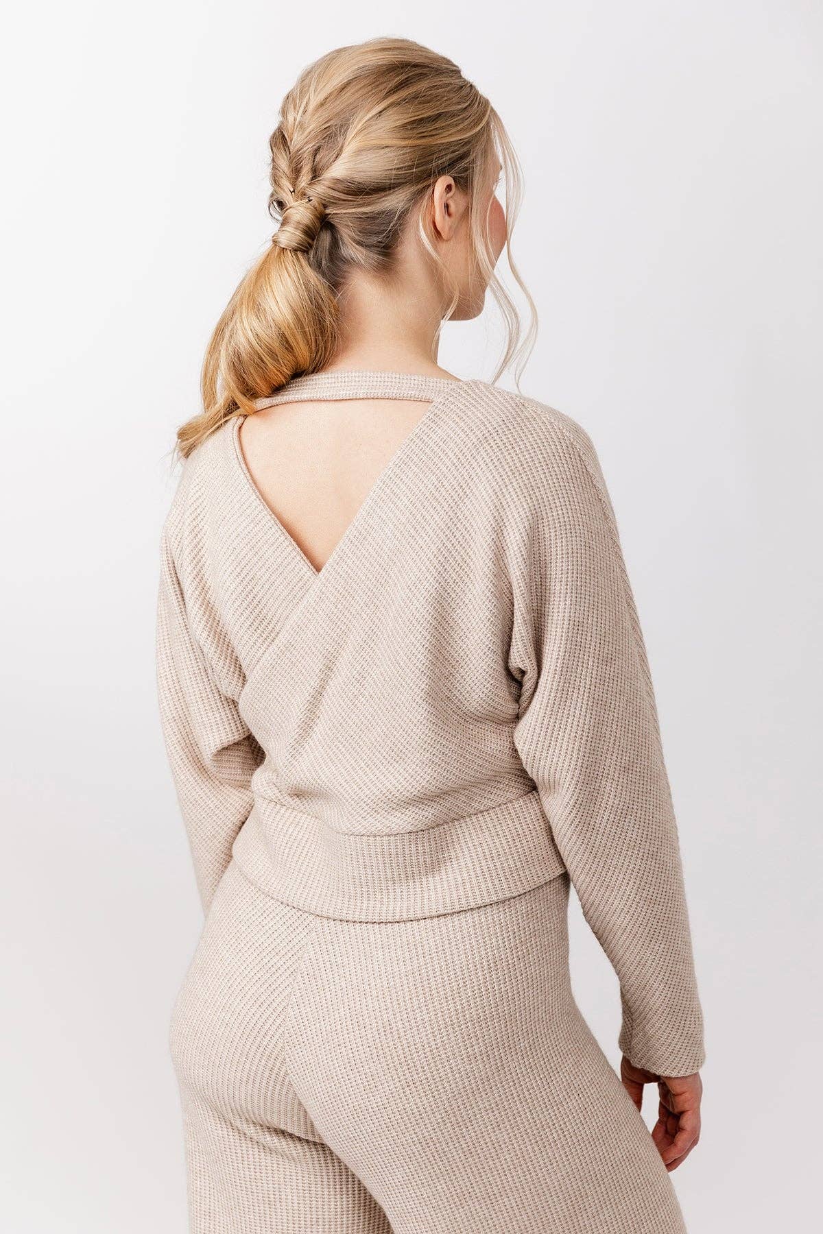 Kajo batwing wrap sweater & dress