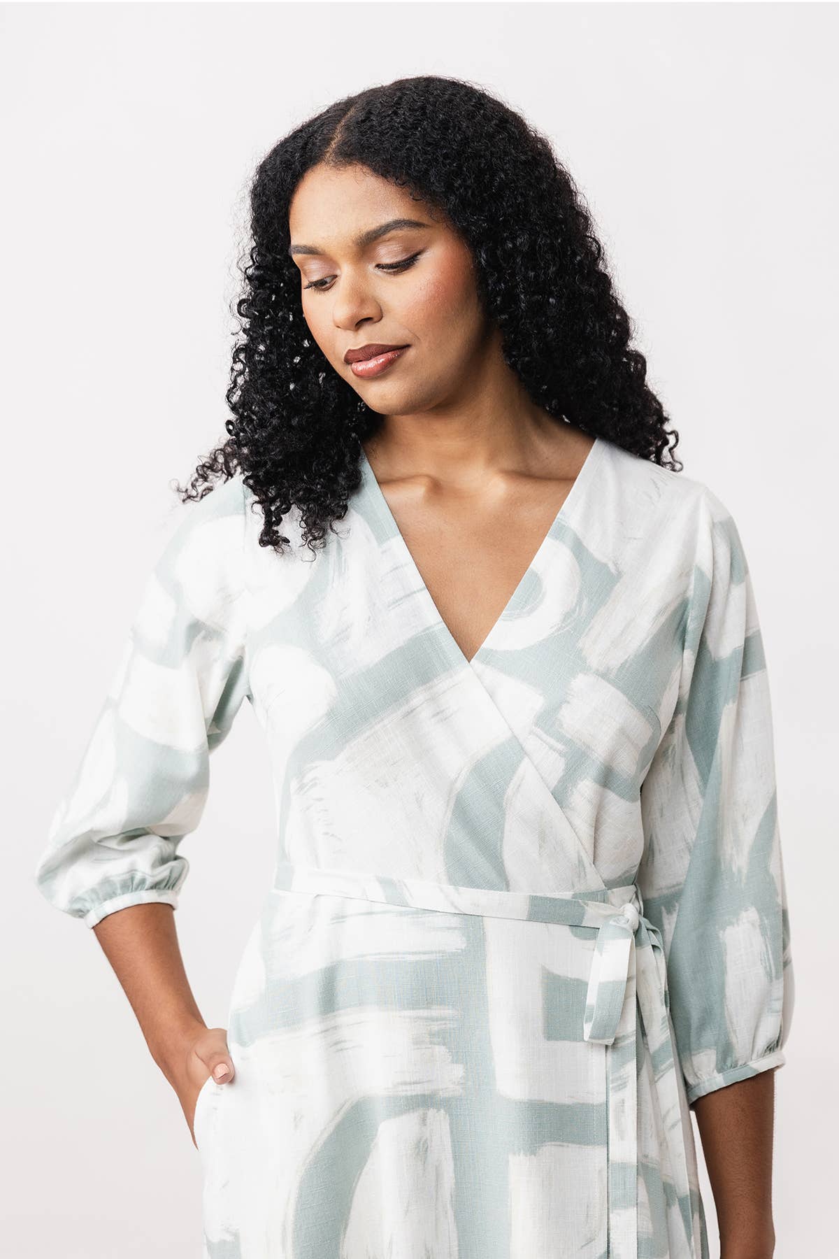 Hali wrap dress
