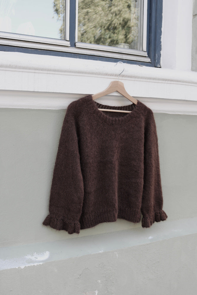 Rauma 387-7B Mild Mohair knitting pattern