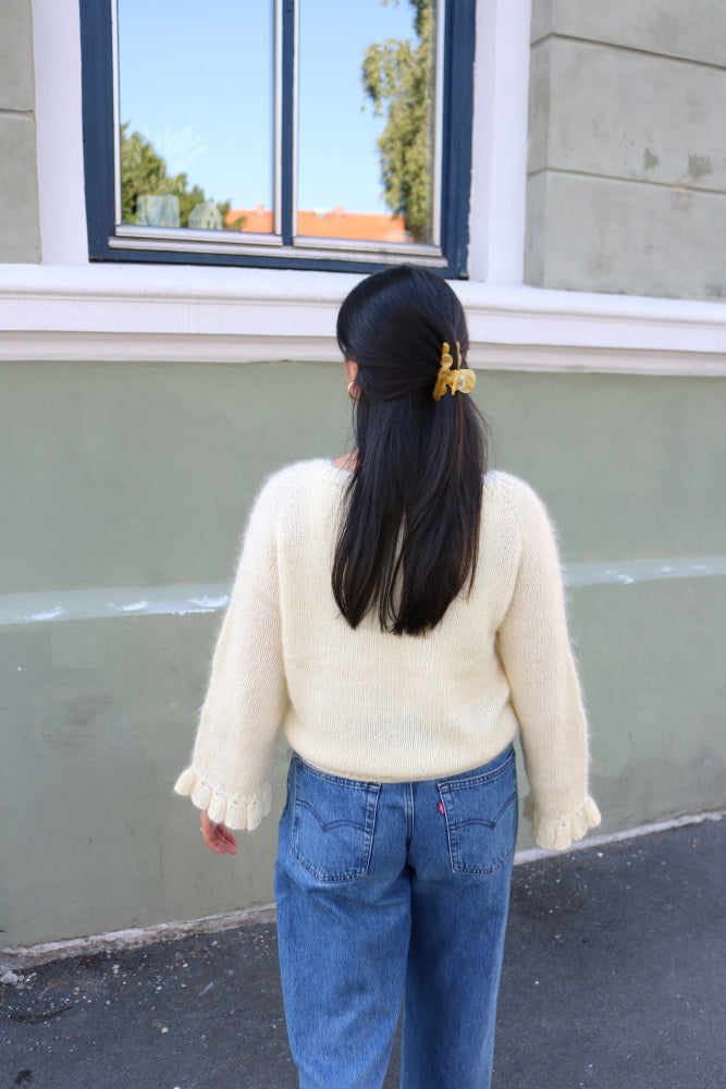 Rauma 387-7B Mild Mohair knitting pattern