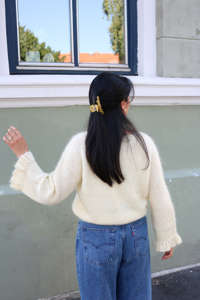 Rauma 387-7B Mild Mohair knitting pattern