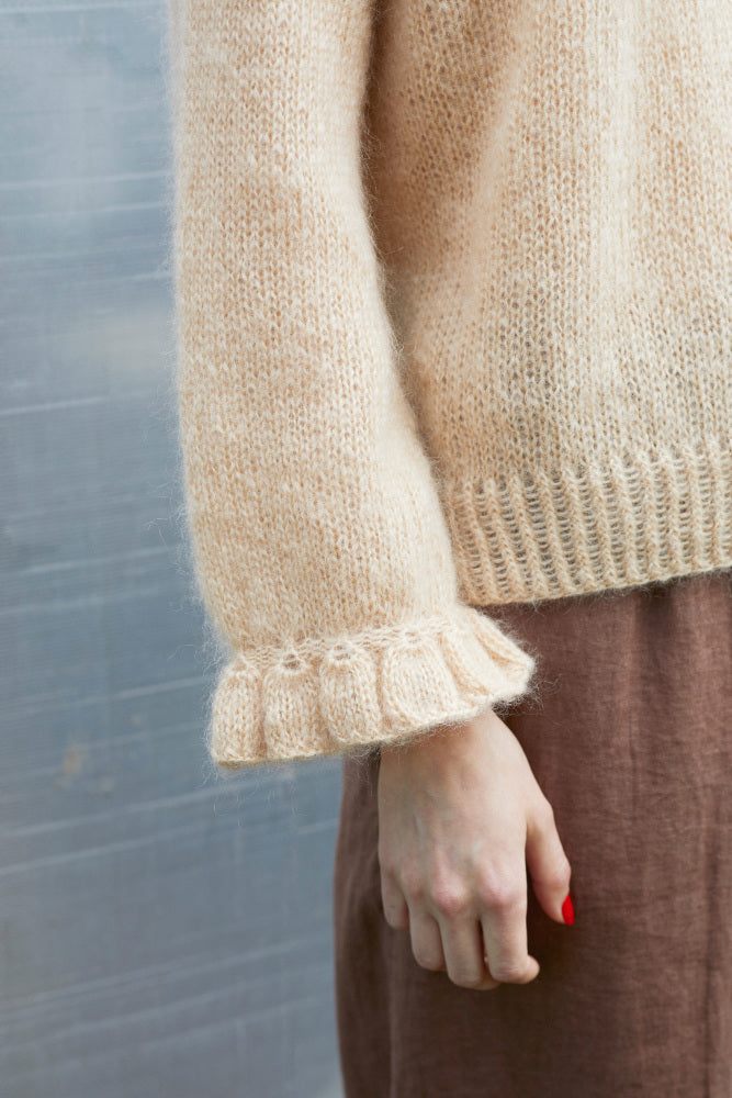 Rauma 387-7B Mild Mohair knitting pattern