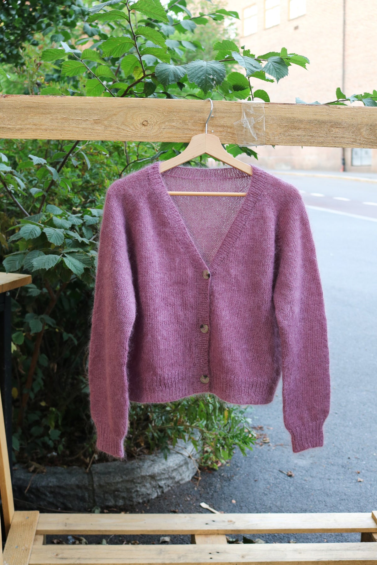 Rauma 387-8B Elines favorittjakke in Mild Mohair
