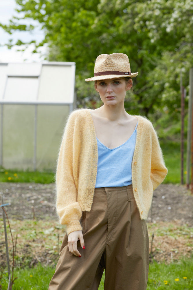 Rauma 387-8B Mild Mohair knitting pattern