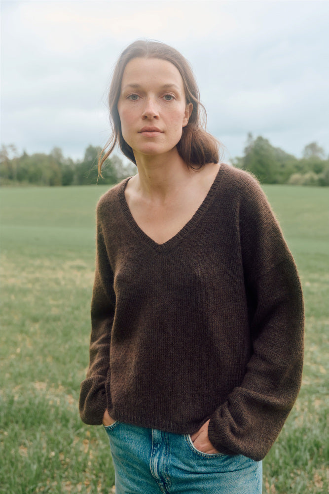 Rauma 542 Mild Mohair knitting pattern