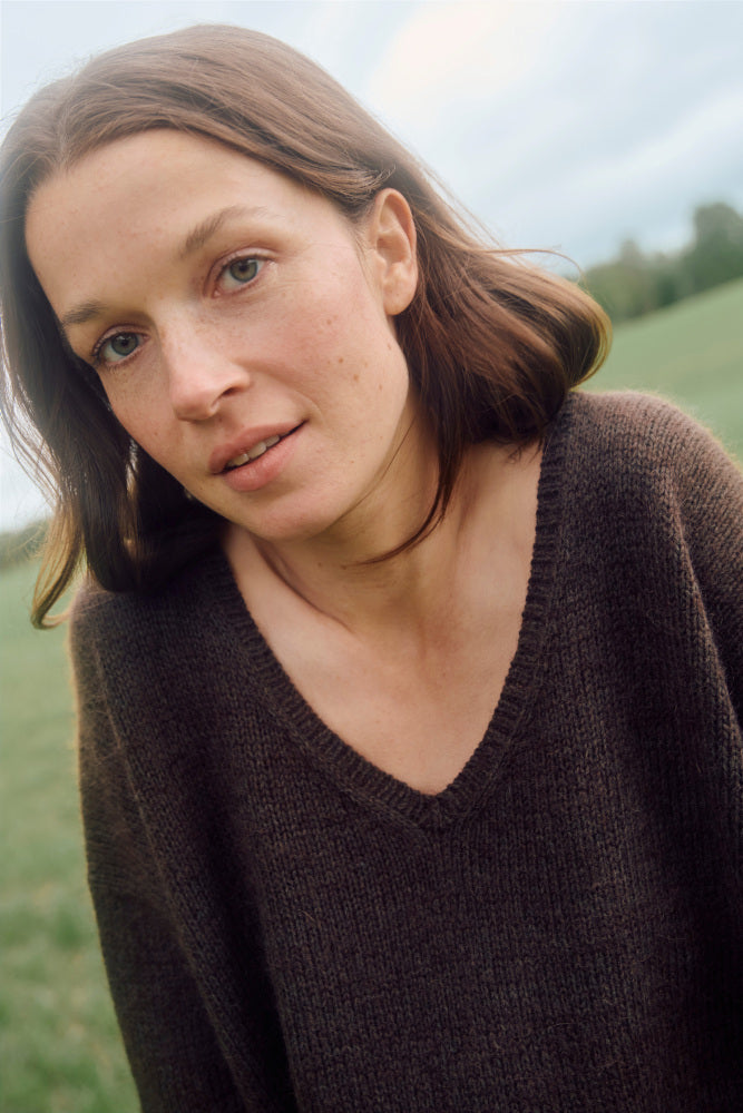 Rauma 542 Mild Mohair knitting pattern