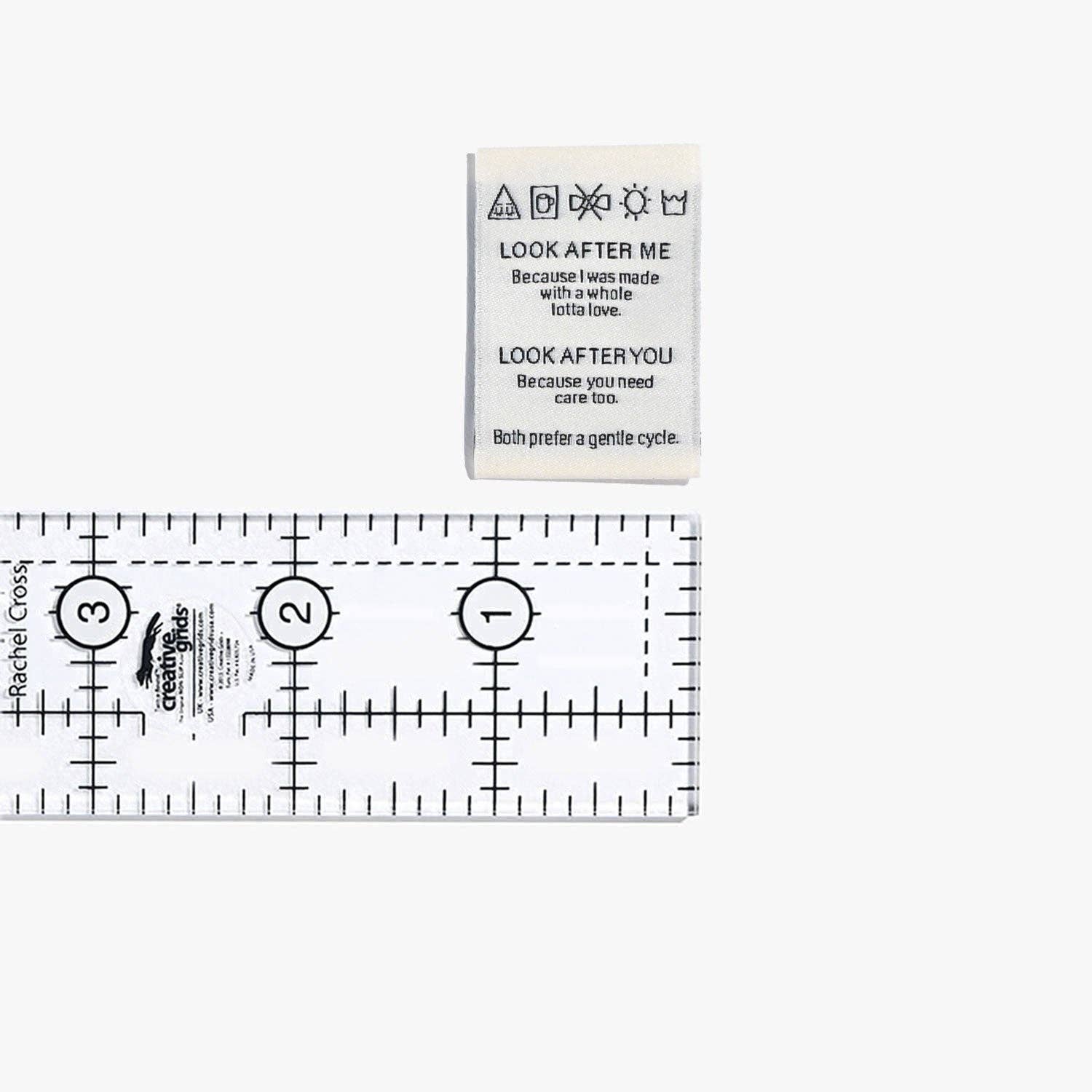 Look After Me, Look After You Woven Labels