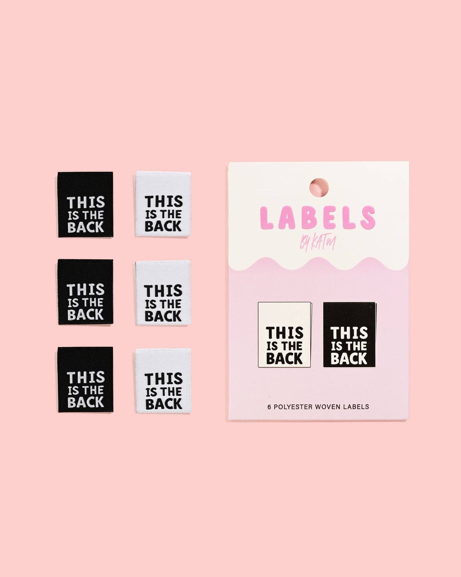 This is The Back Woven Labels