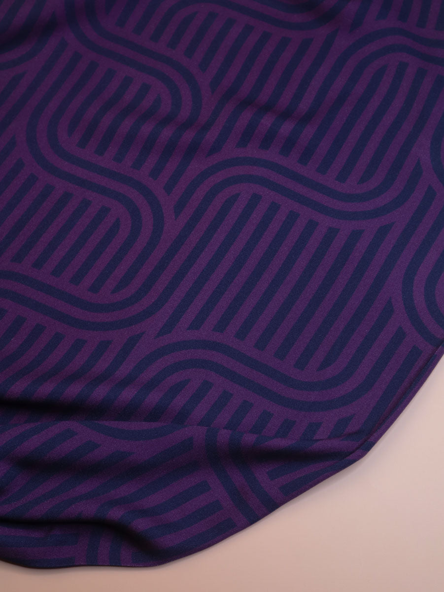 Ziggy Cerise Viscose Twill