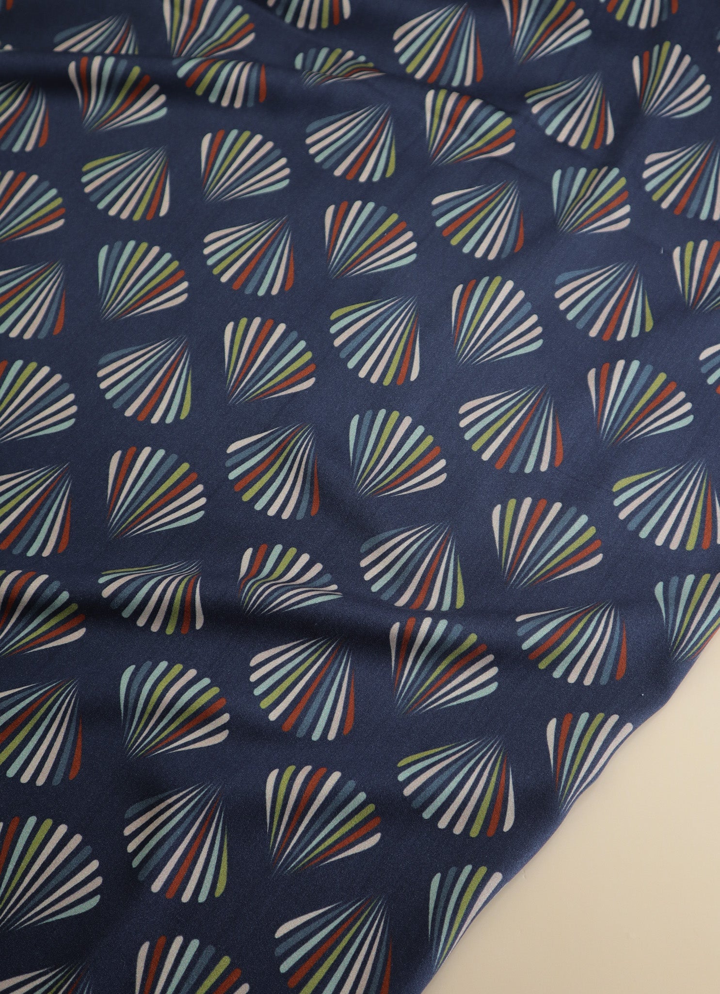 Fanny Indigo Night - Viscose twill