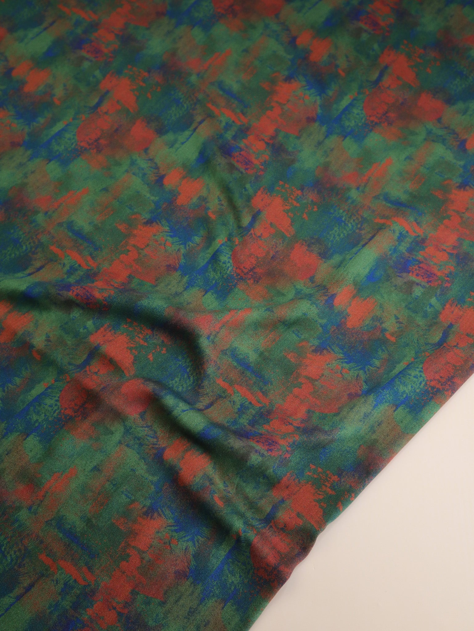 Eden Khaki - Viscose twill