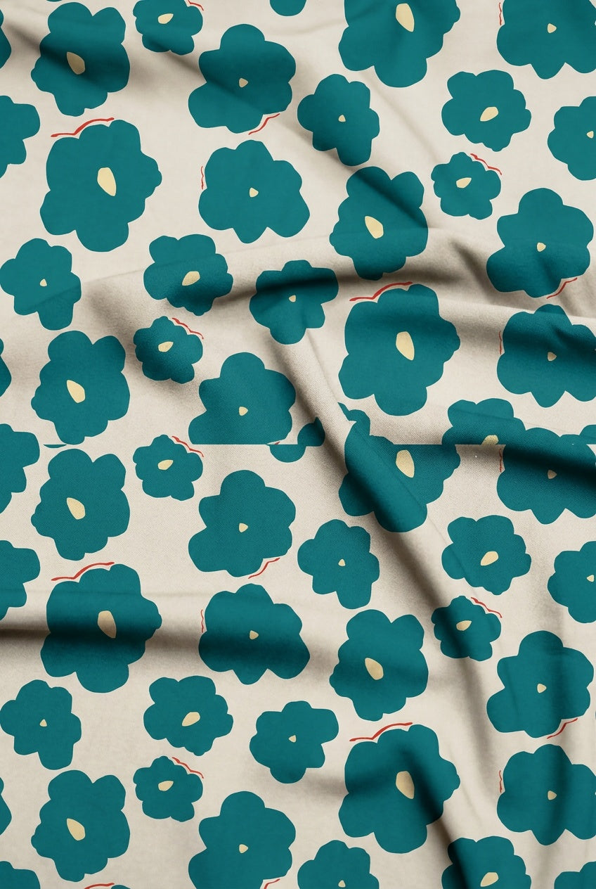 Like a Flower - Teal