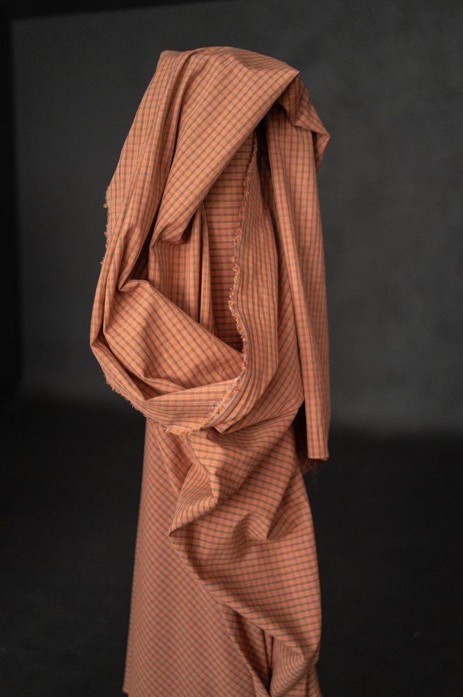 Dusky Daya Organic Cotton/Linen Check