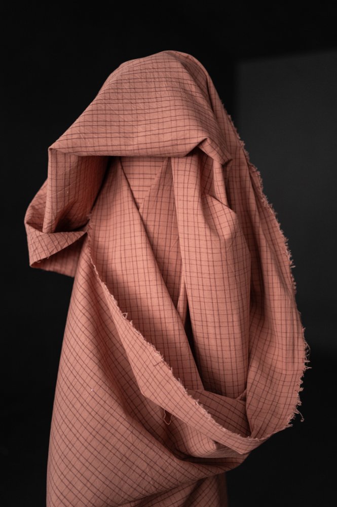 Fallen Fruits Organic Cotton/Linen Check