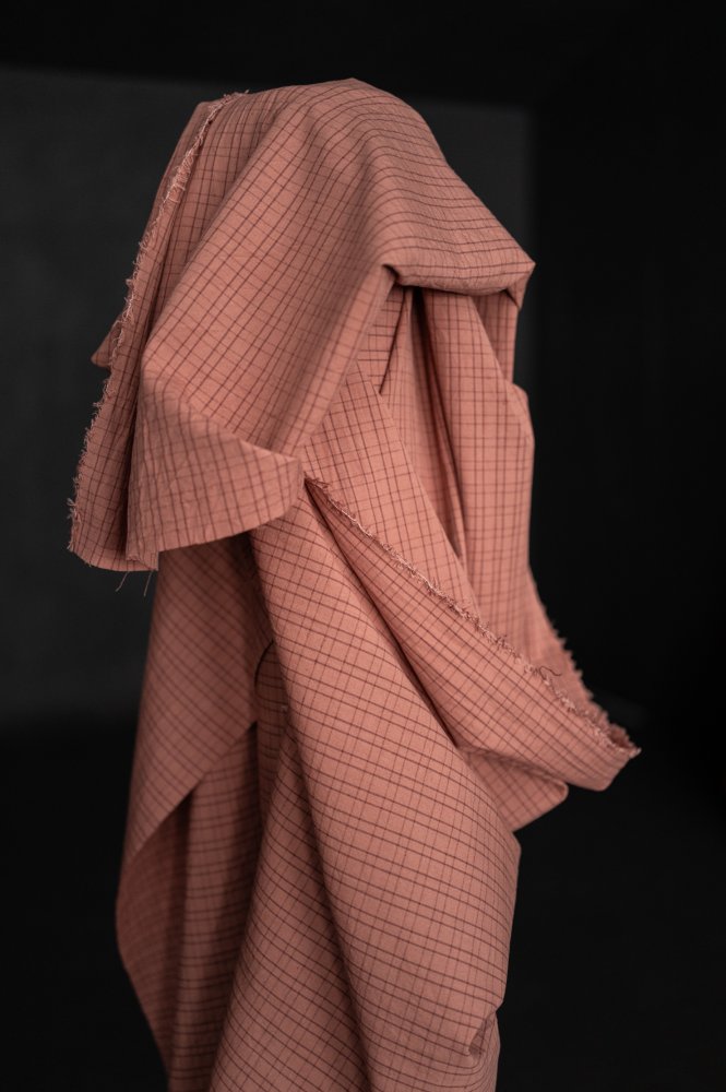 Fallen Fruits Organic Cotton/Linen Check