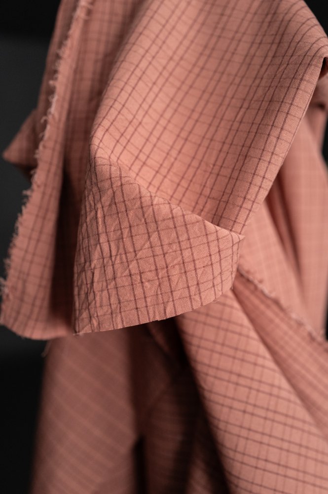 Fallen Fruits Organic Cotton/Linen Check