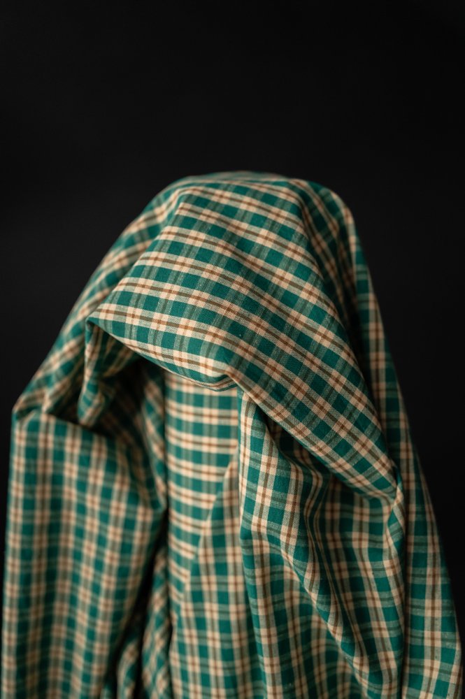 Herby Hopper Organic Cotton/Linen Gingham