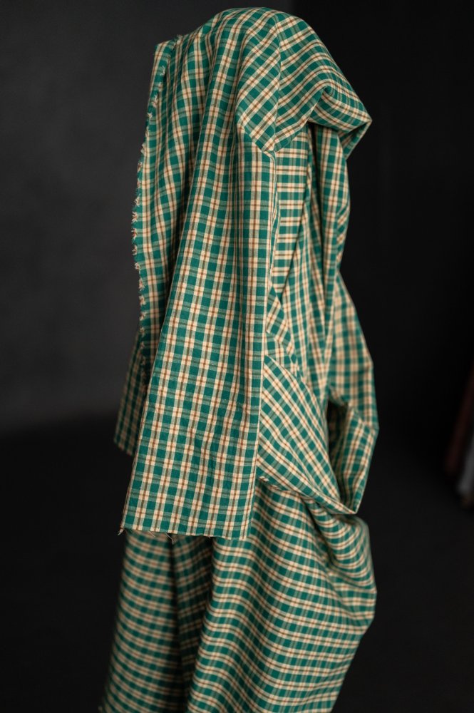 Herby Hopper Organic Cotton/Linen Gingham