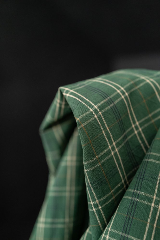 Hispi Organic Cotton/Linen Gingham