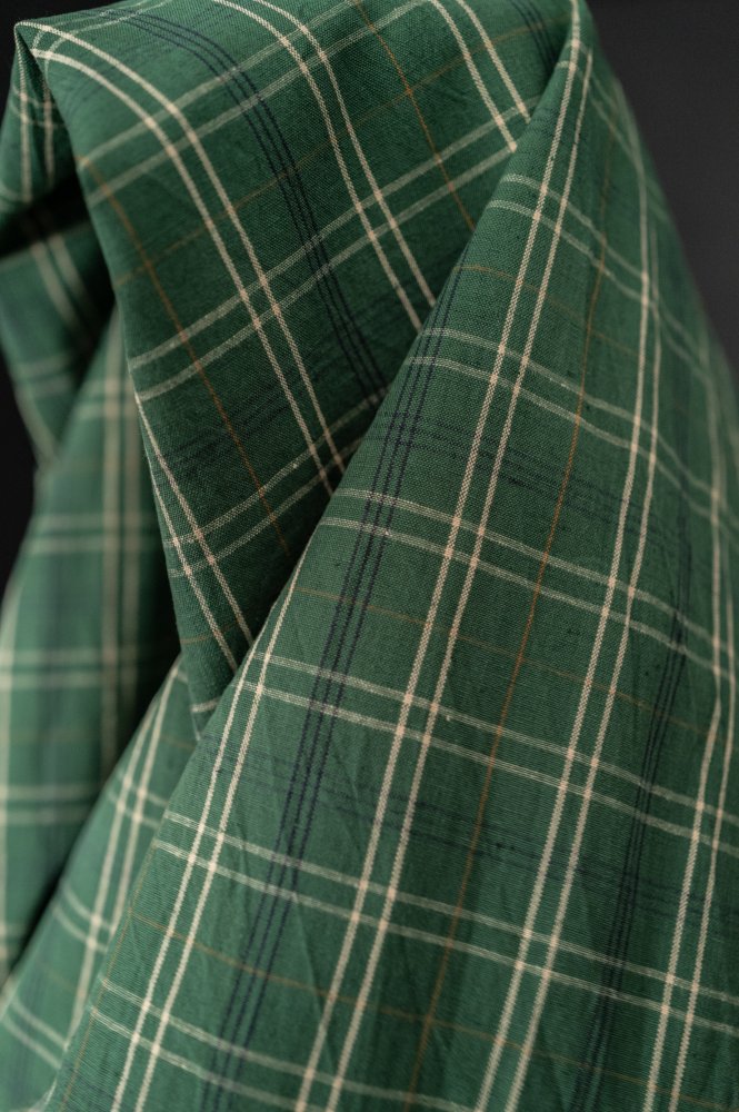 Hispi Organic Cotton/Linen Gingham