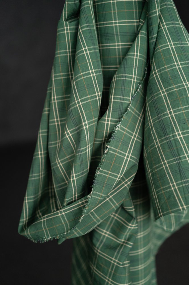 Hispi Organic Cotton/Linen Gingham