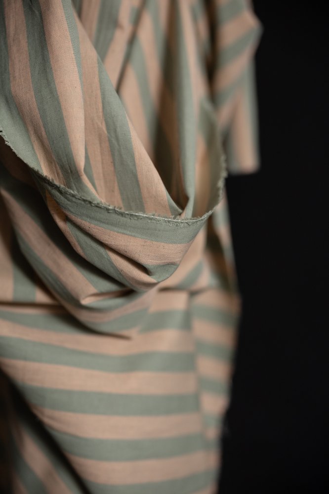 Land and Sea Cotton/Linen Stripe