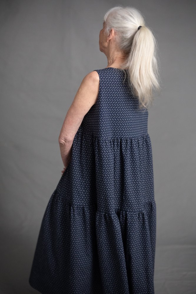 Sukoshi Indigo Seersucker