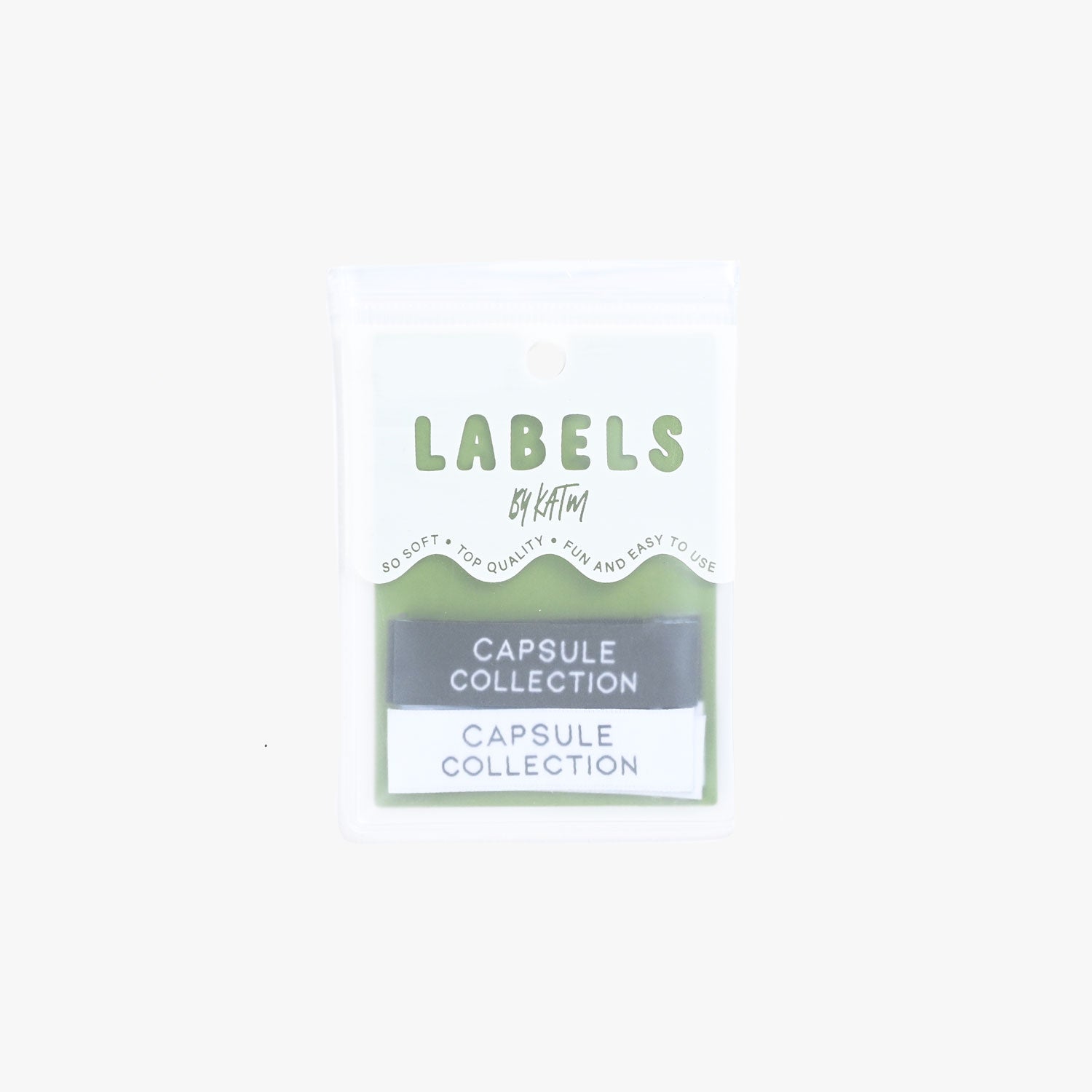 'Capsule Collection' labels