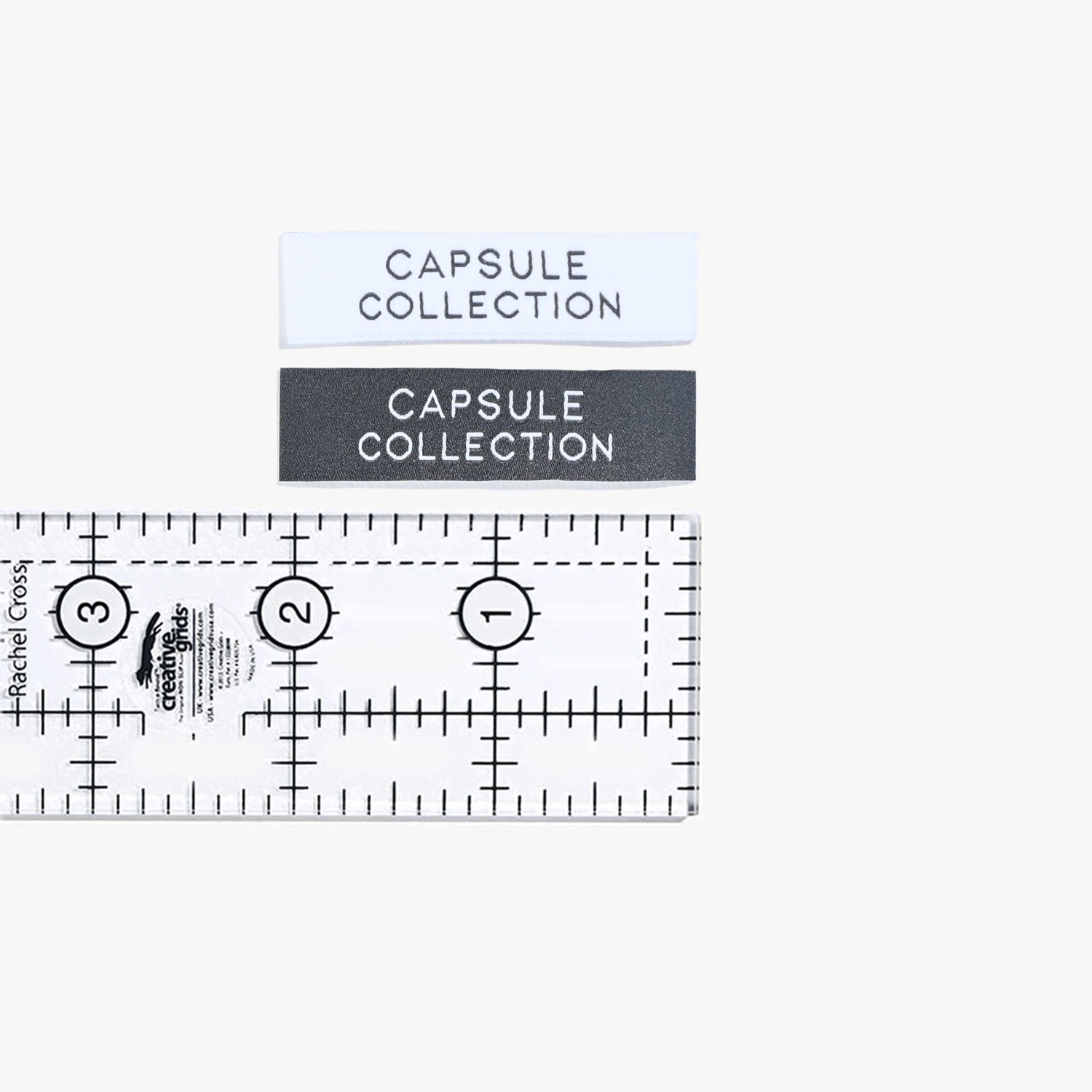 'Capsule Collection' labels