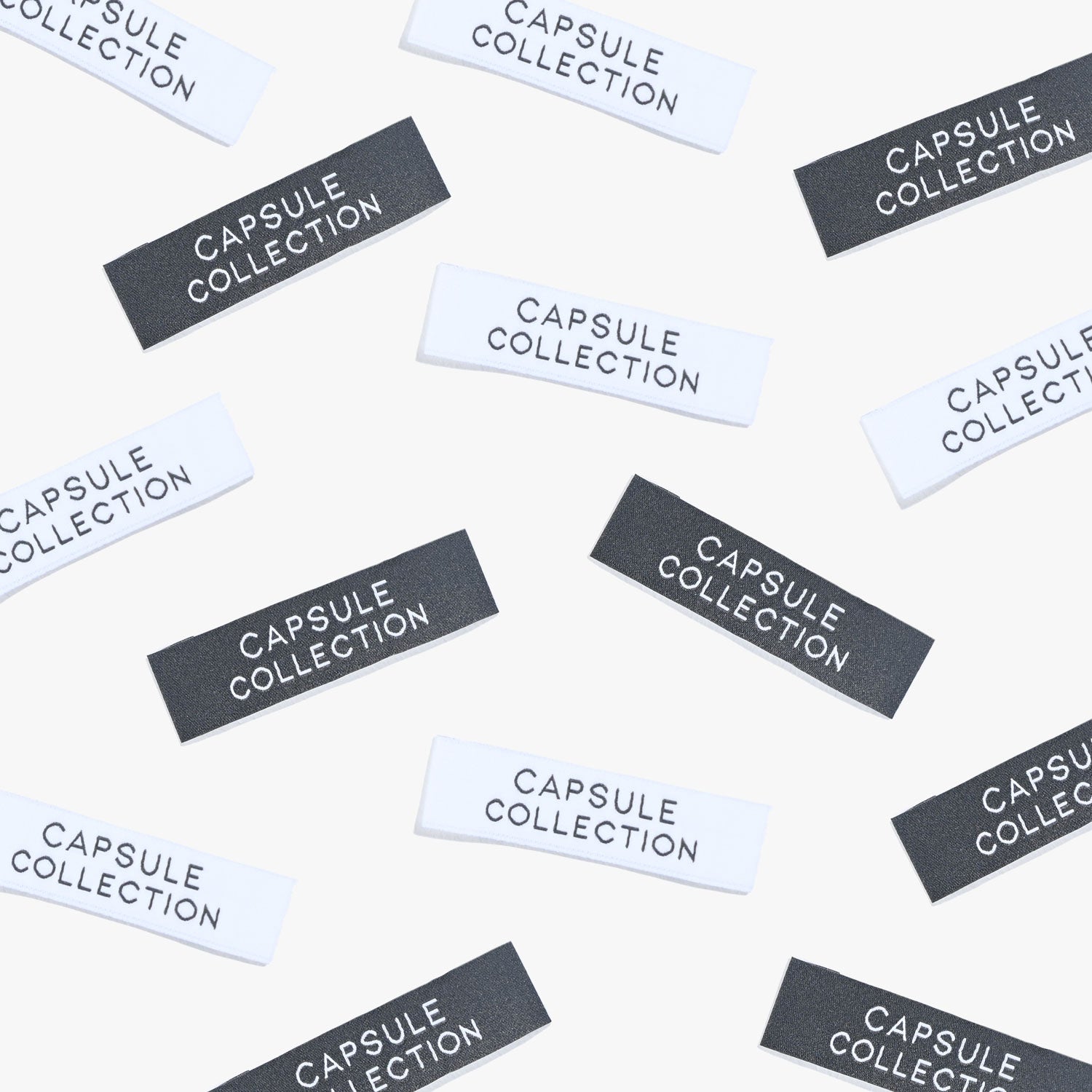 'Capsule Collection' labels