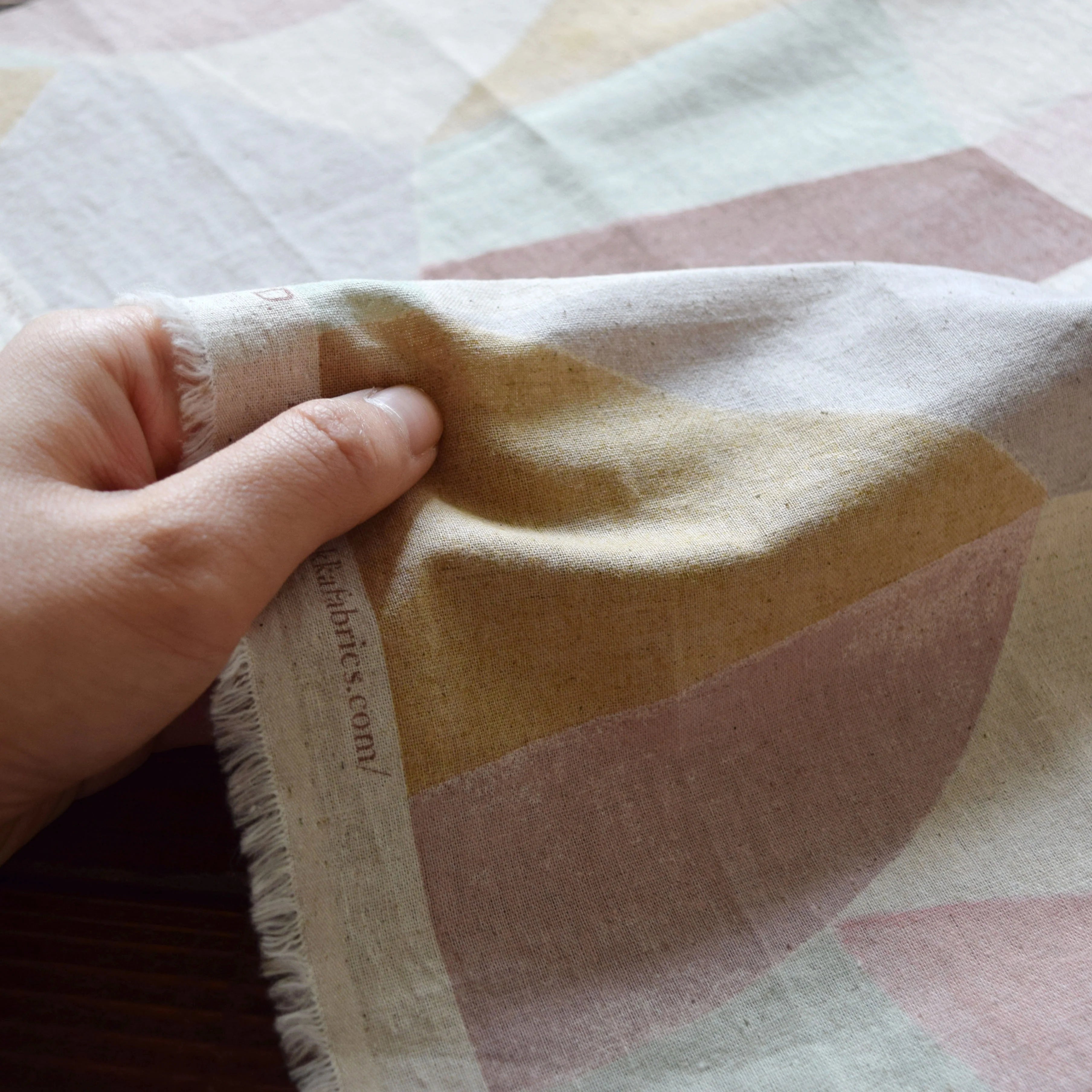 Bookhou Pathway Shapes - Cotton/Linen Sheeting