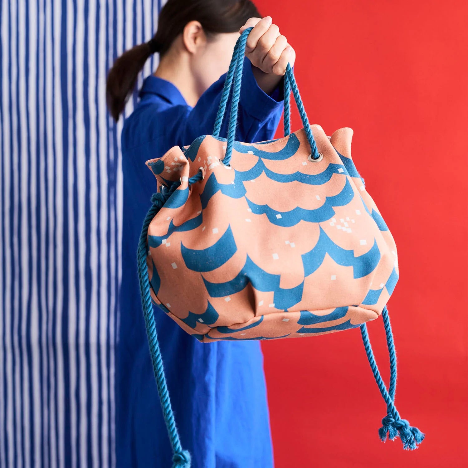 Echino Float - Cotton/Linen Canvas