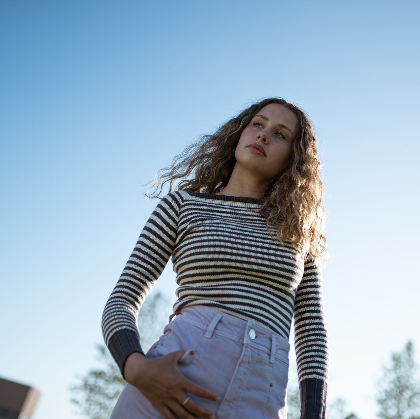 Sweet stripe sweater