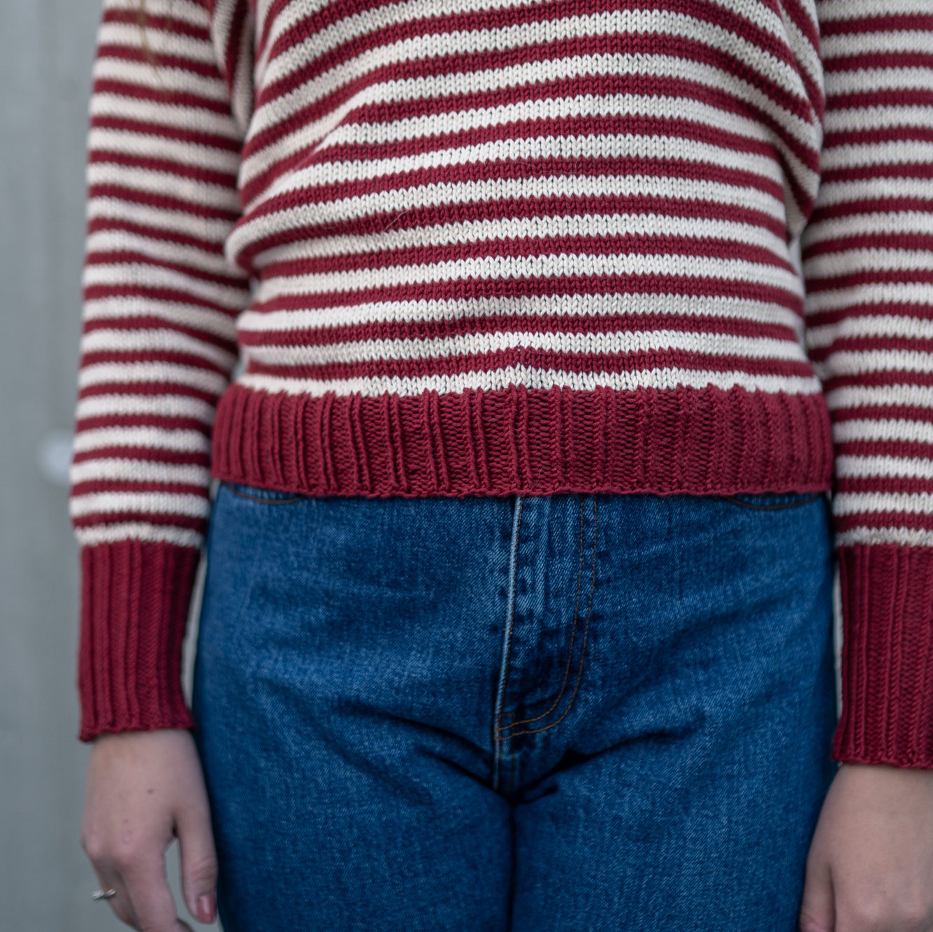 Sweet stripe sweater