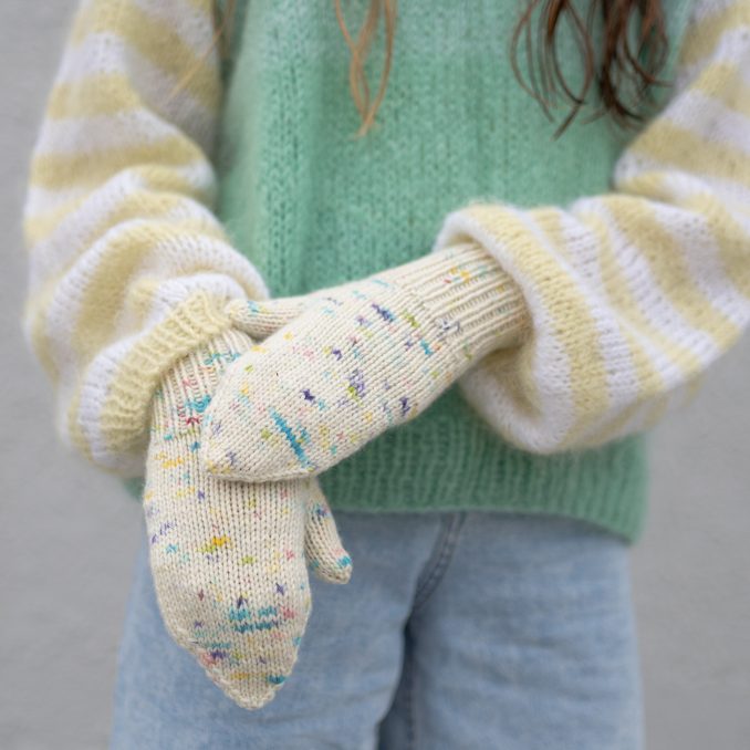 Tutti frutti mittens kids