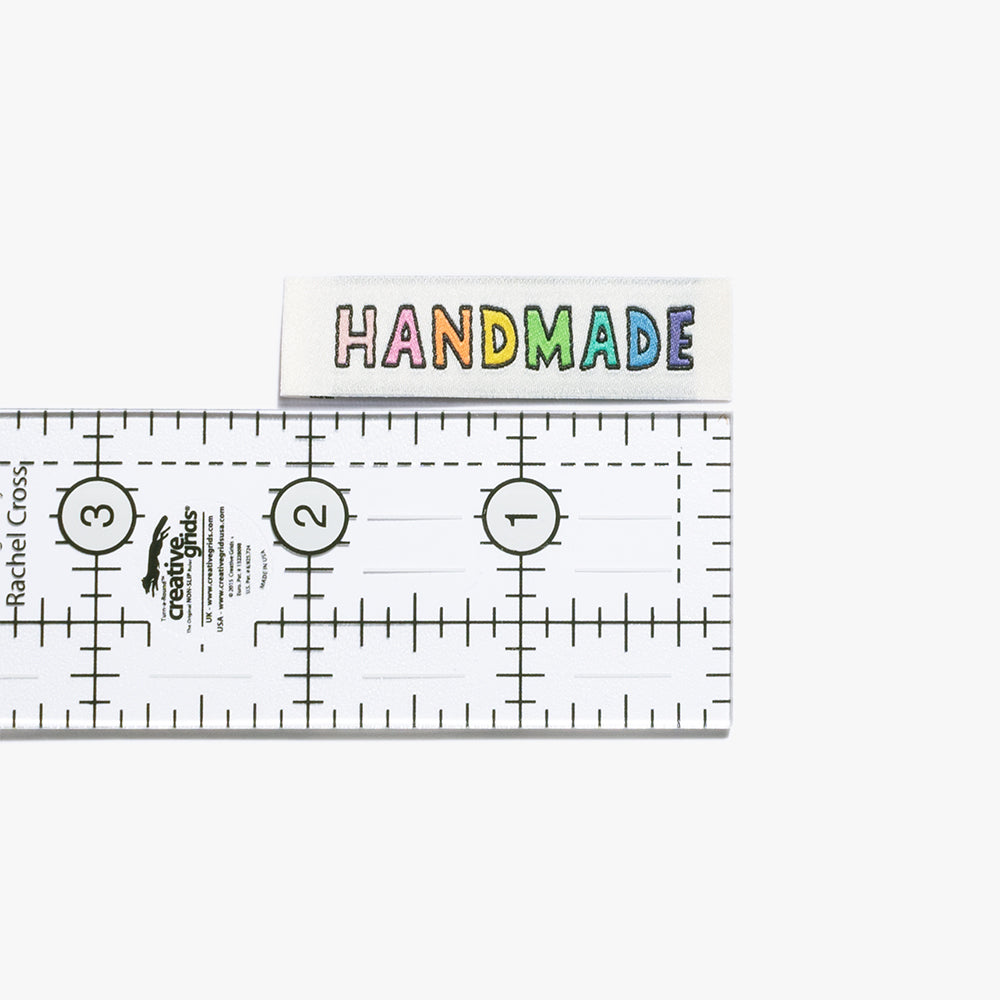 'Handmade rainbow' labels | METERMETER