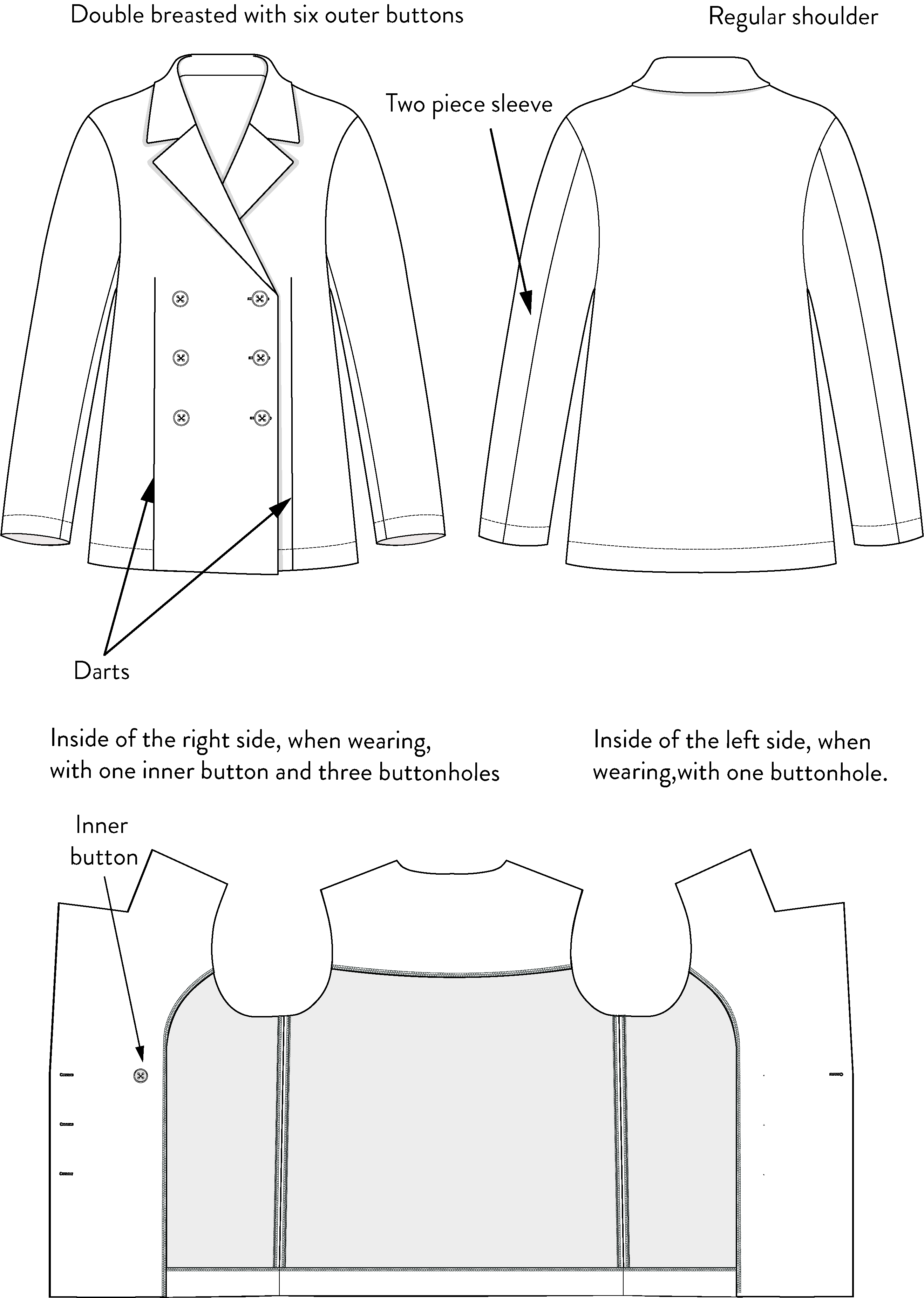 Double-breasted Jacket