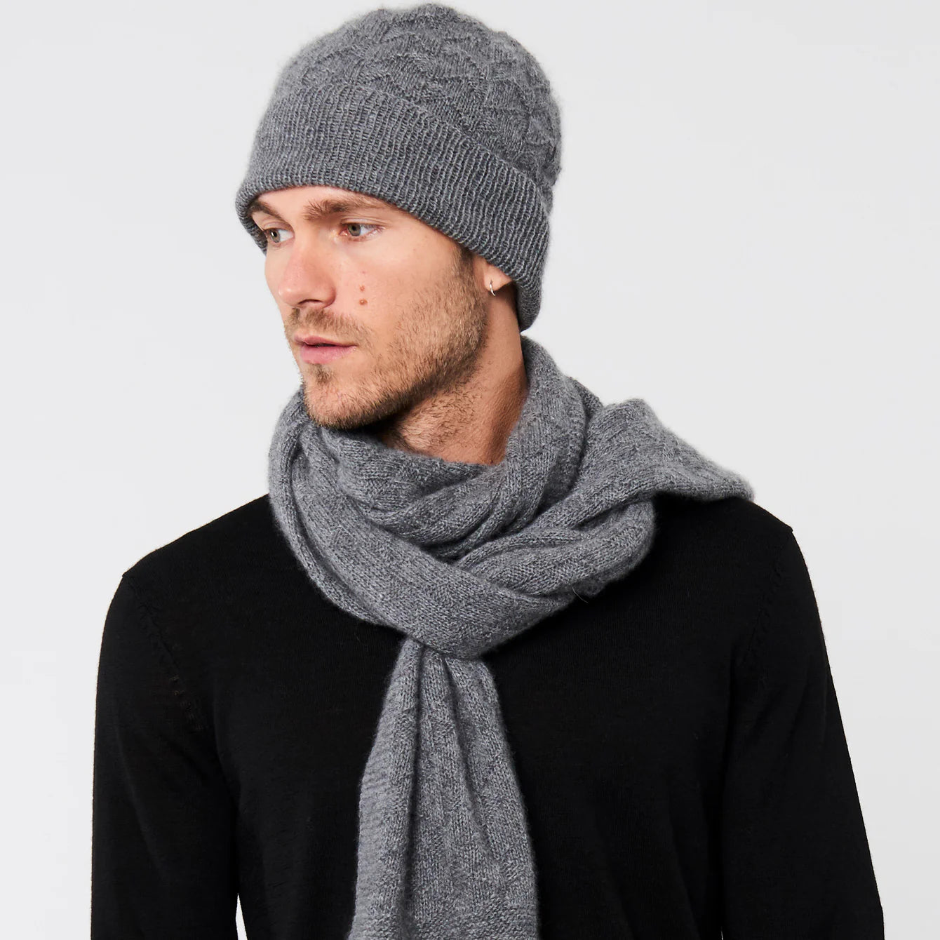 Surtsey Knit Scarf Man