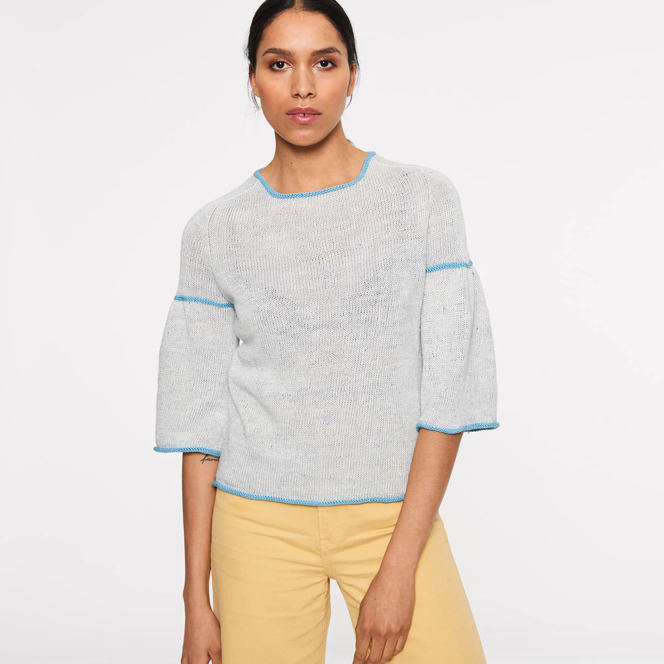 Asunden Strikket T-shirt