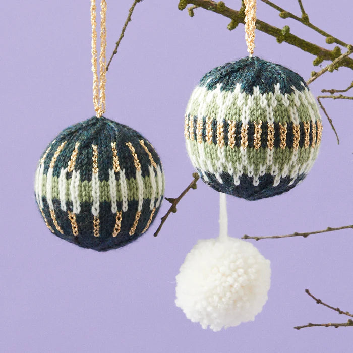 Baggen Knit Christmas Balls