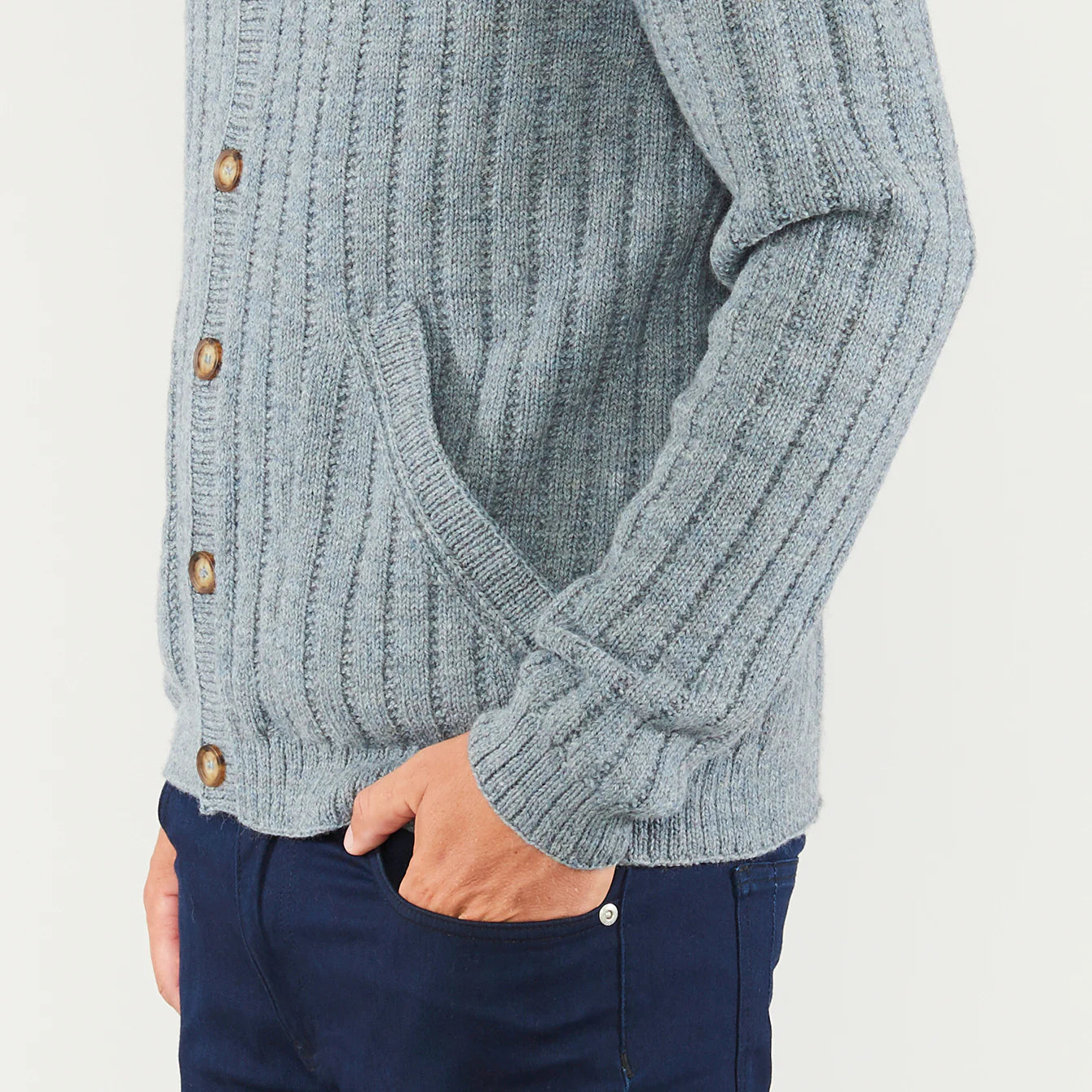 Eldey Knit Cardigan Man