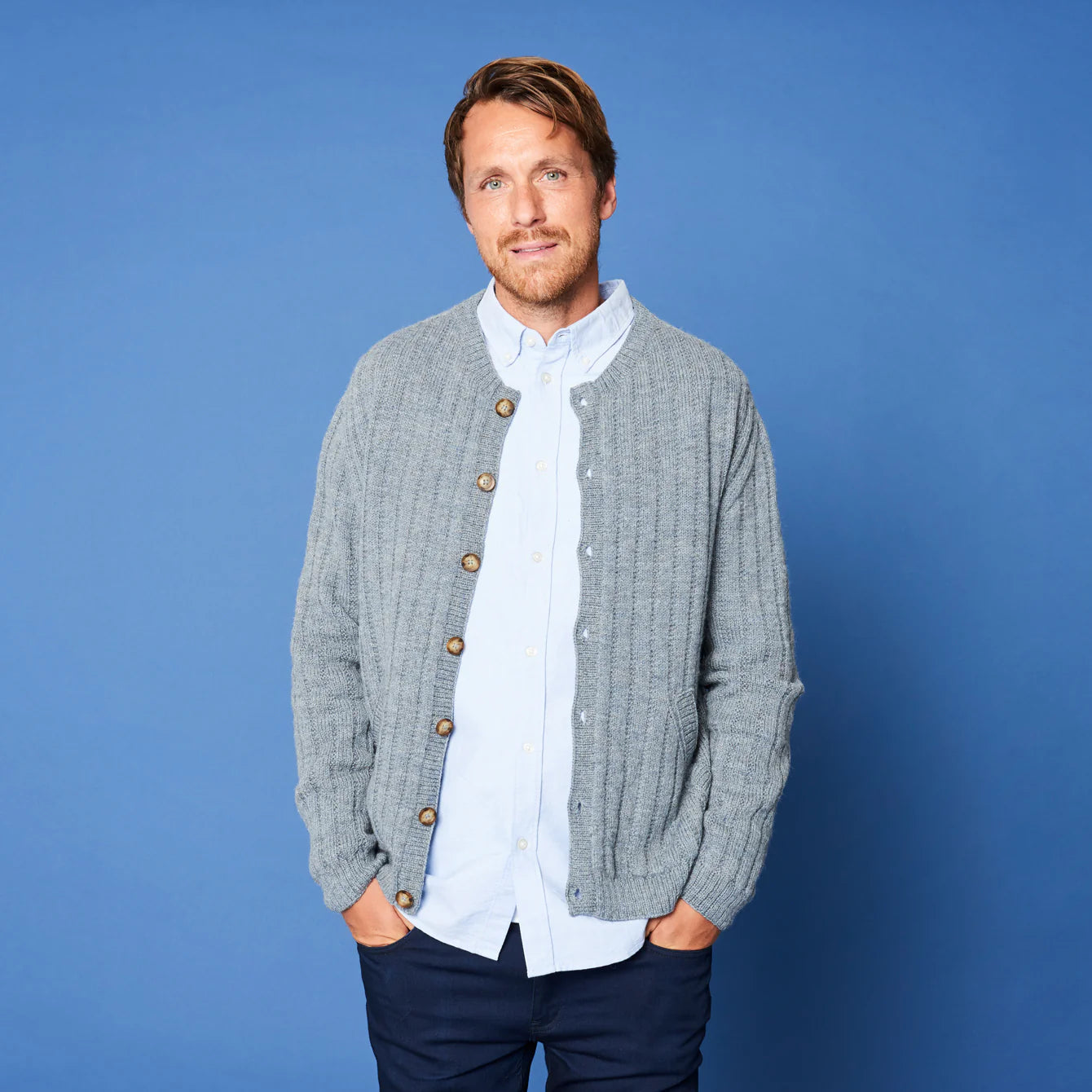 Eldey Knit Cardigan Man