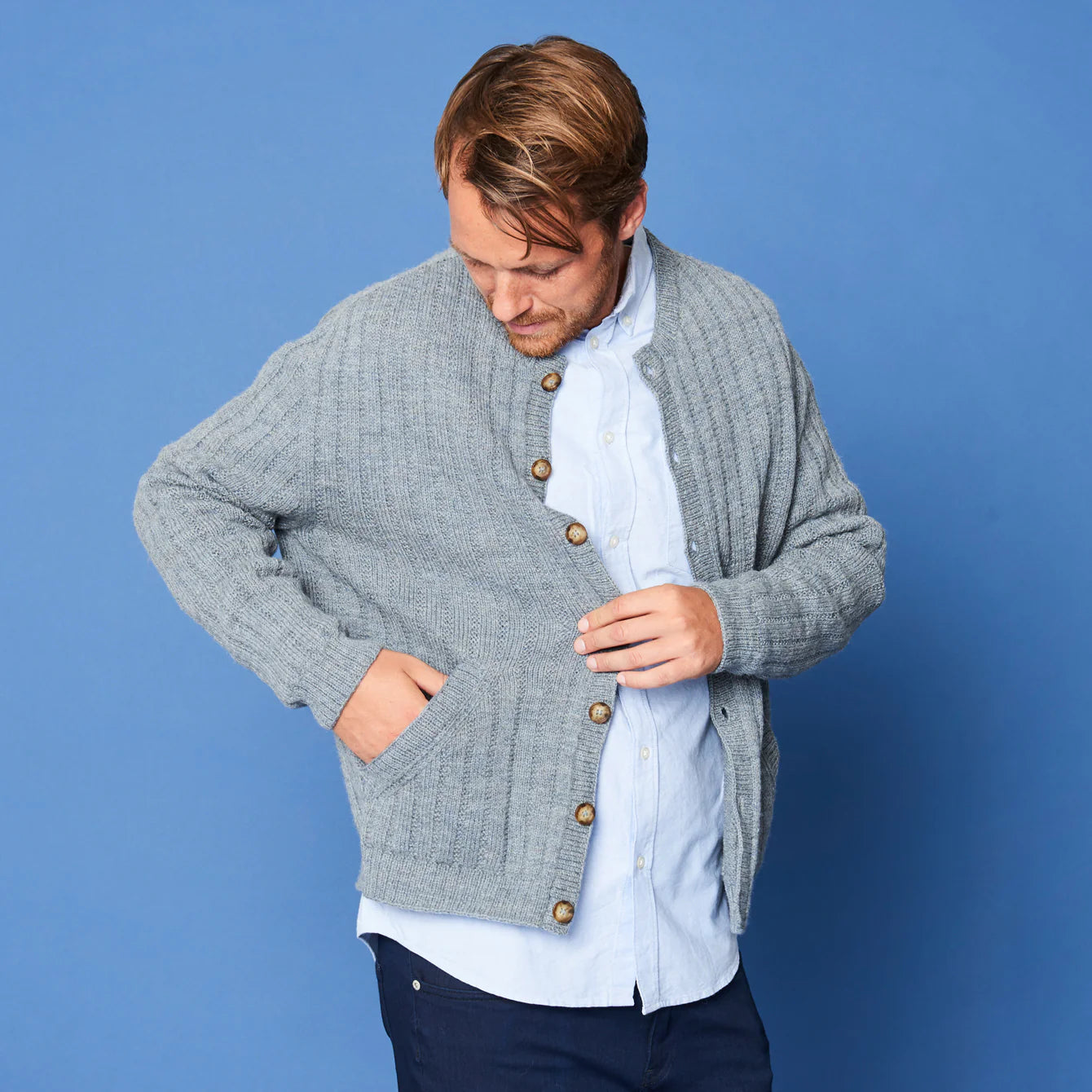 Eldey Knit Cardigan Man