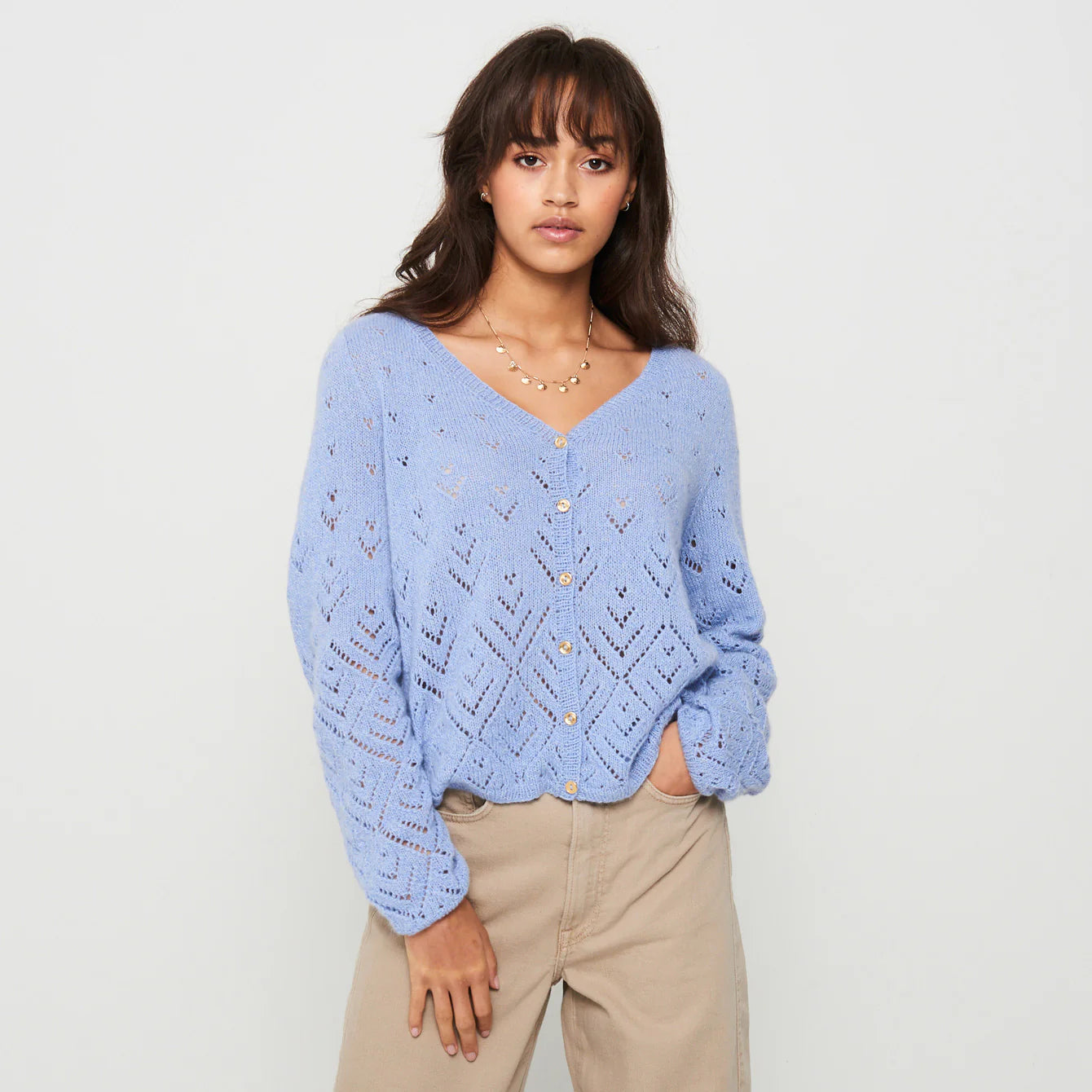 Hesselø Knit Cardigan Woman