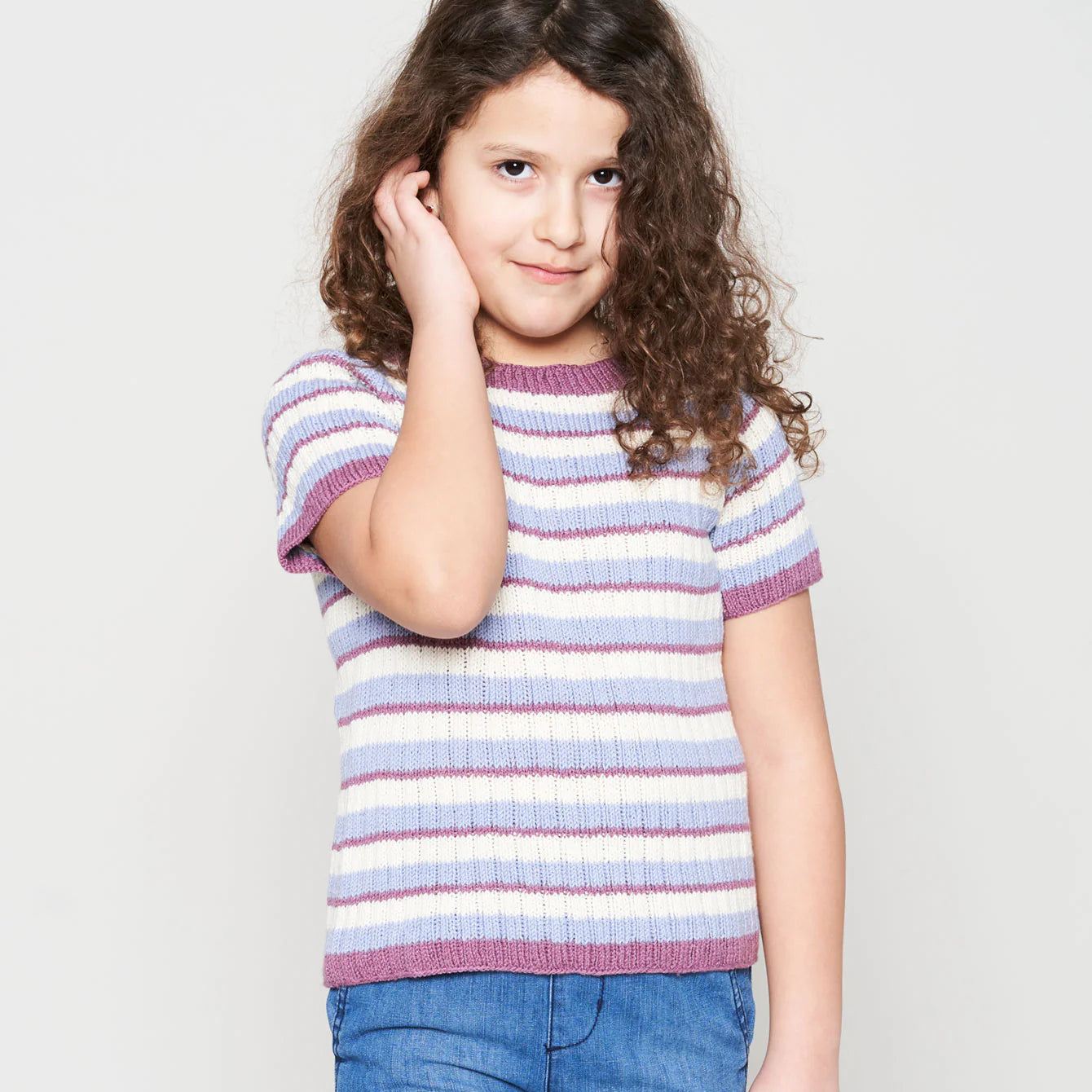 Omø Strik T-shirt Børn