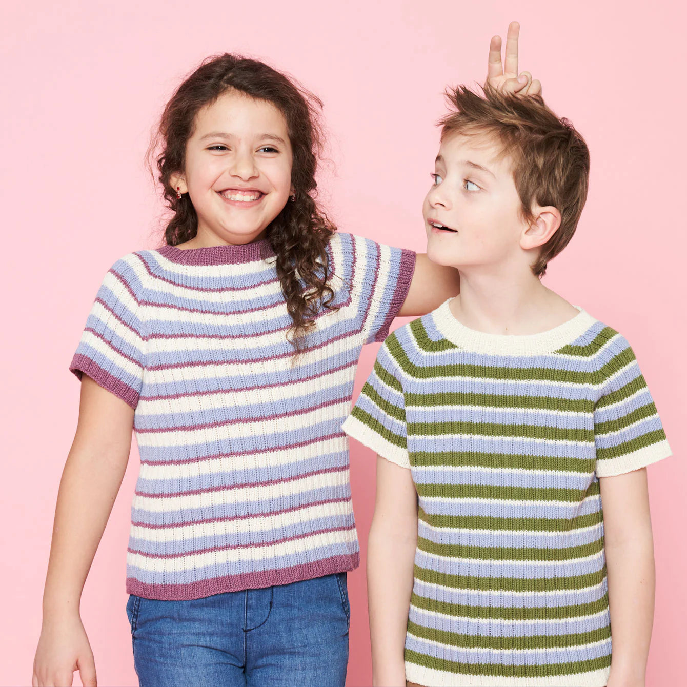Omø Strik T-shirt Børn